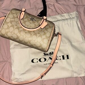 Coach LEATHER CROSSBODY BAG
